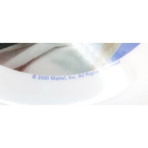 Vintage Home Presence Mattel Barbie Melamine Flowers Pink Plate & Bowl Set 2000 - Picture 6 of 7